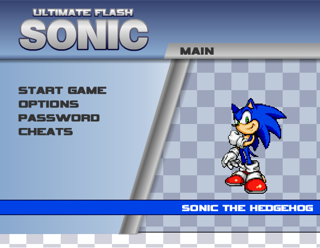Sonic Flash Game